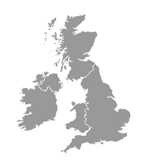 UK and Ireland silhouette coverage